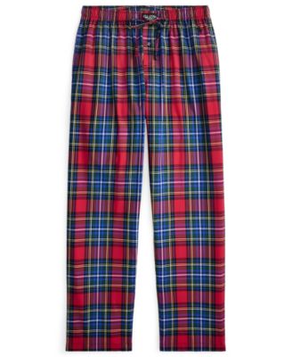 Men's Woven Plaid Pajama Pants