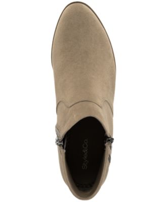 Women's Ameliaa Block Heel Booties, Macy's Exclusive