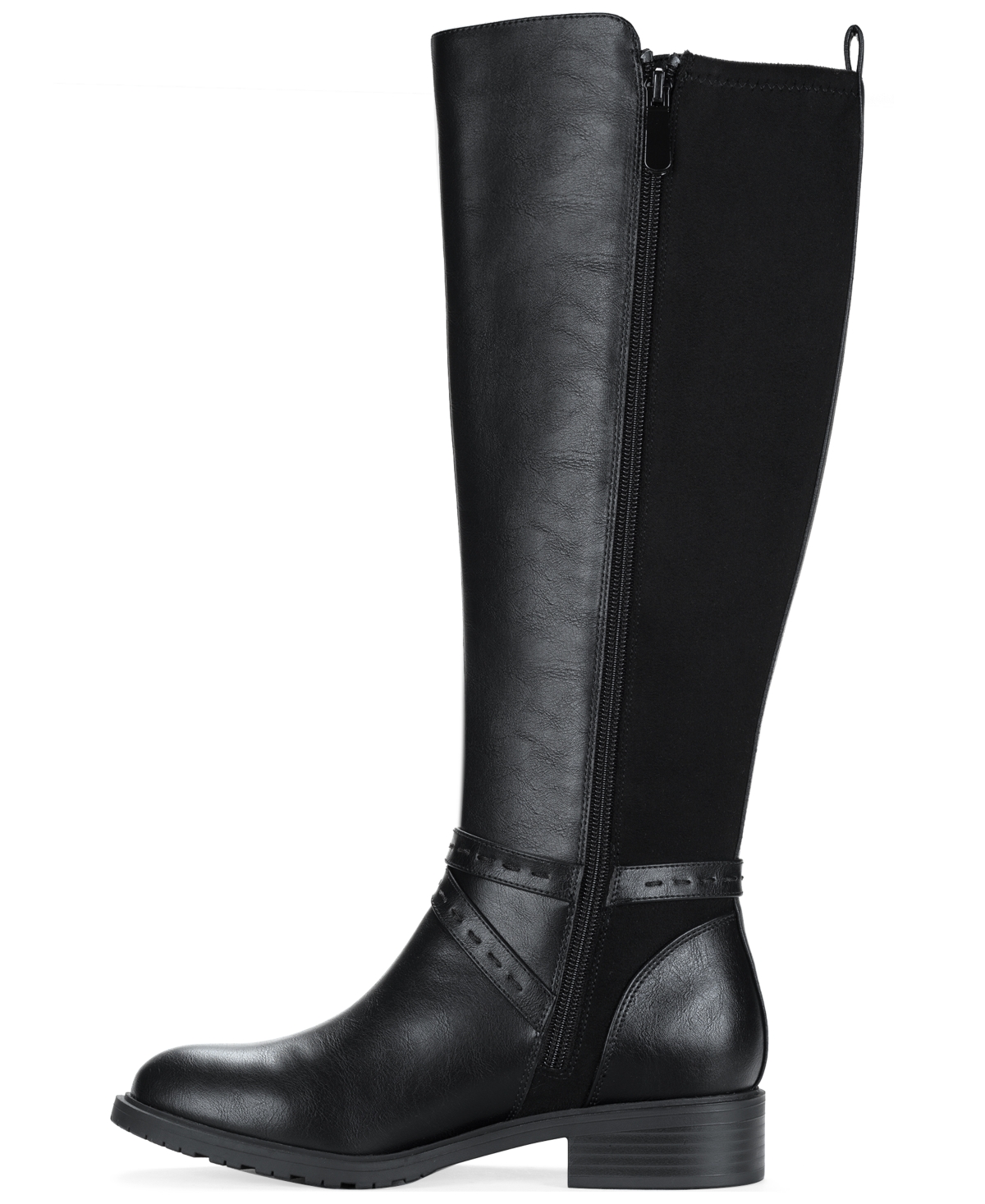 Style & Co Women's Verityy Block Heel Boots, Macy's Exclusive In Black