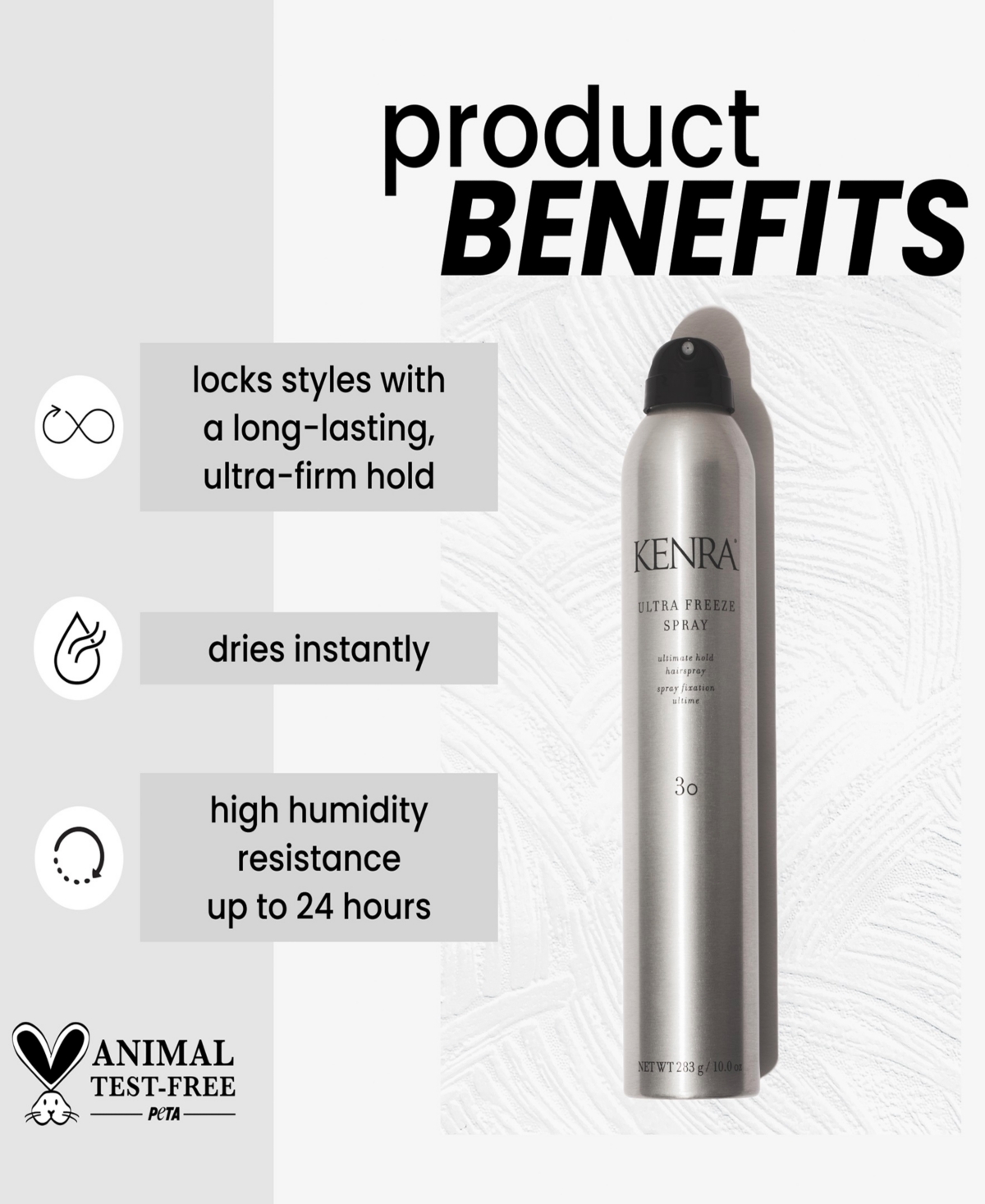 Kenra Professional Ultra Freeze Spray 30, 10-oz.