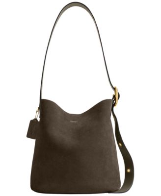 Bleecker Medium Suede Bucket Bag