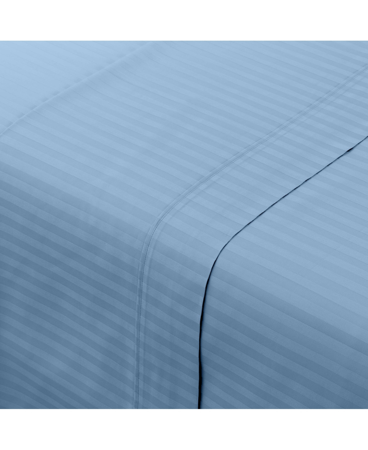 Fairfield Square Collection Brookline 1400 Thread Count 6 Pc. Sheet Set, California King, Exclusively At Macy's In Blue