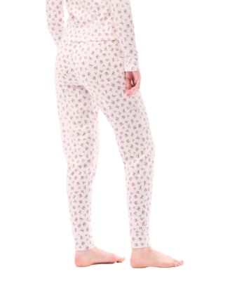 Women's Mid Rise Pointelle Jogger Pajama Pants