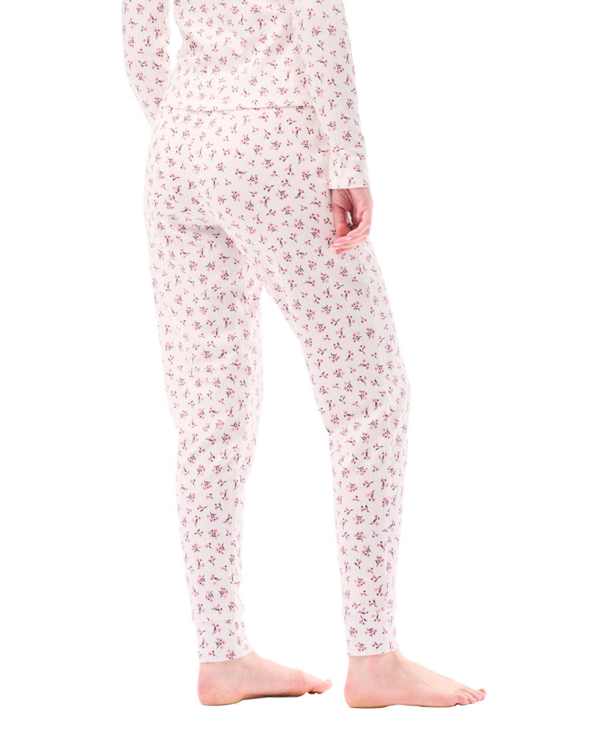 Gap Women's Floral Print Joggers In Pink