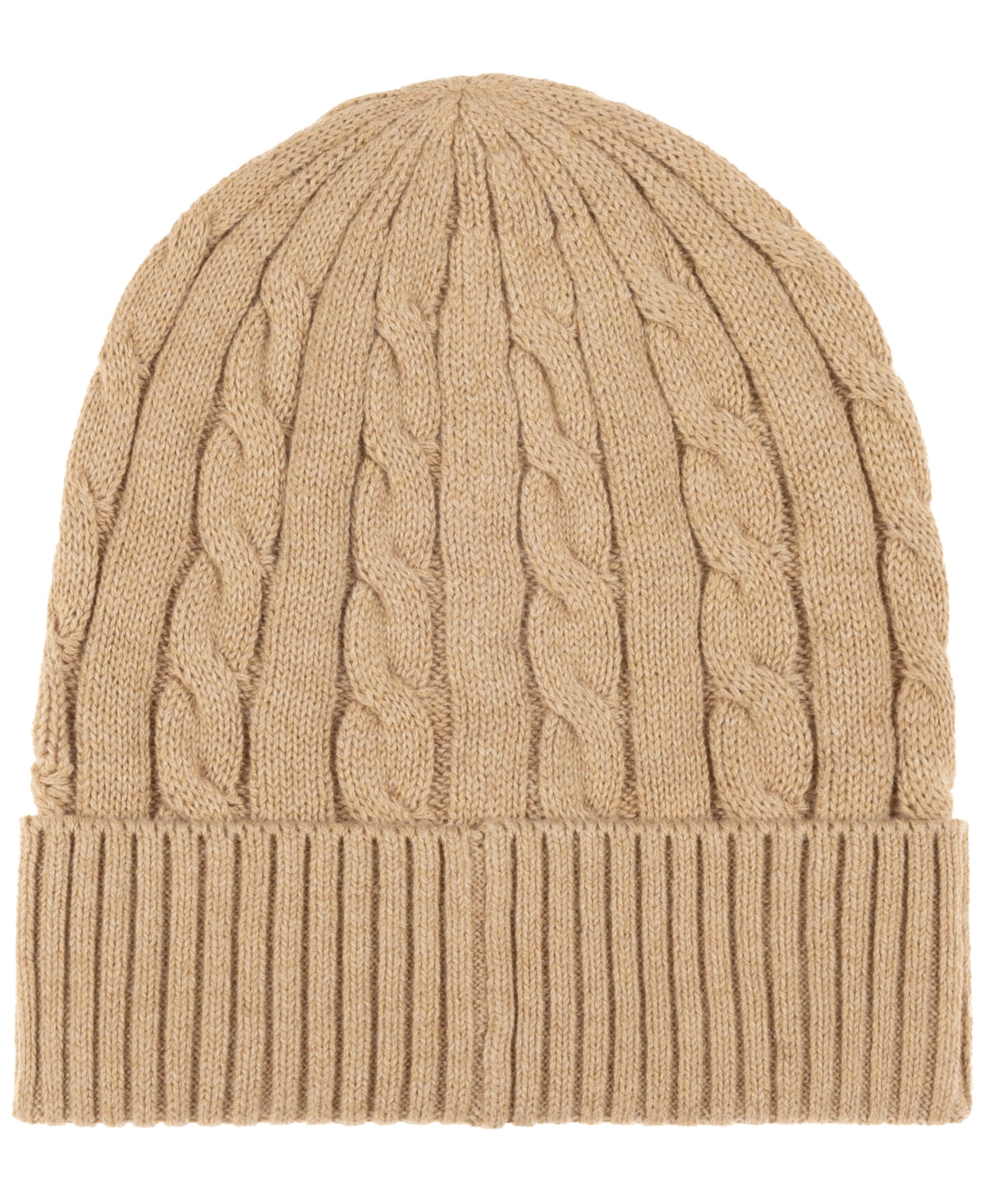 Polo Ralph Lauren Men's Cashmere Cable Beanie In Brown