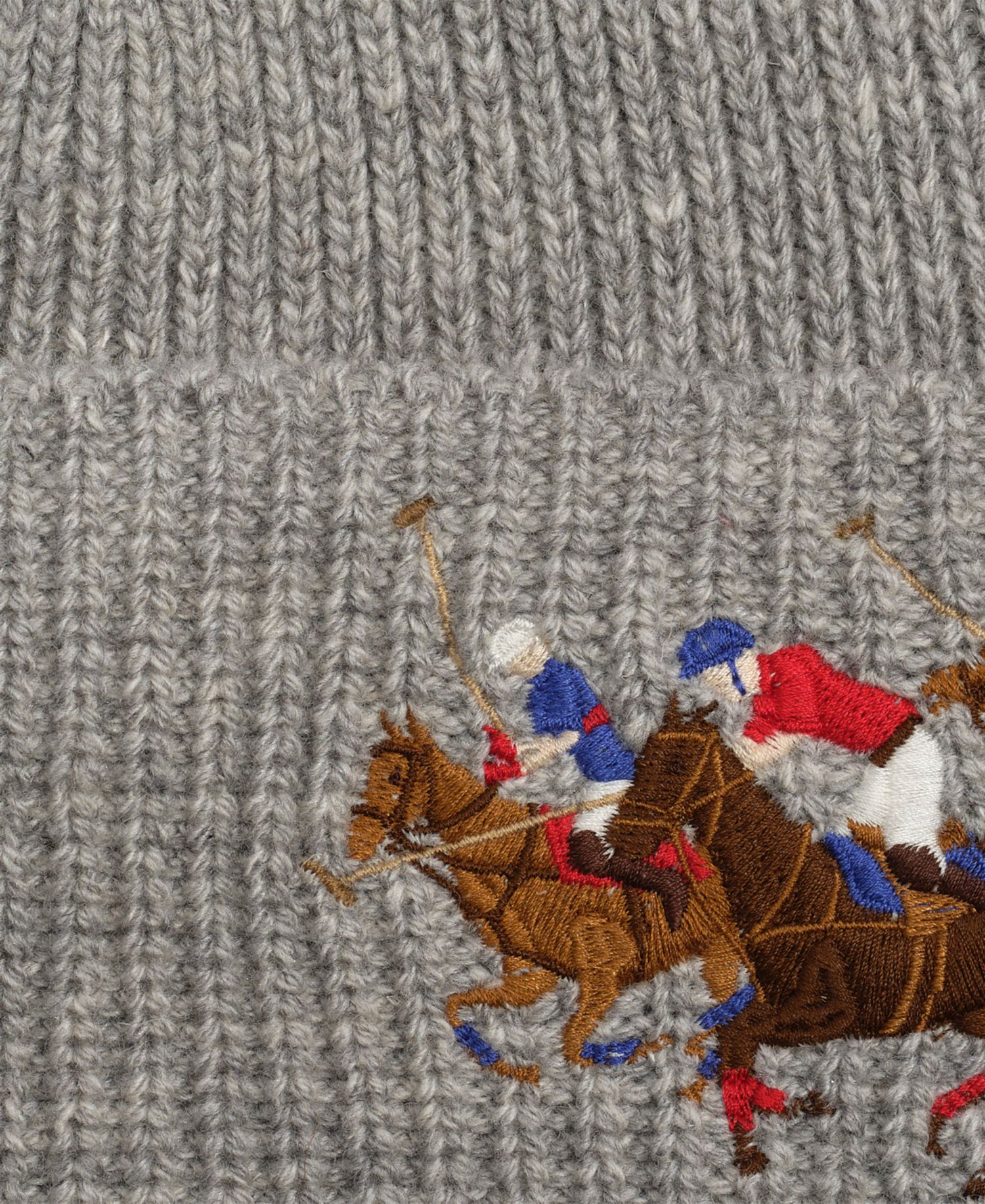 Men's Polo Match Beanie Hat