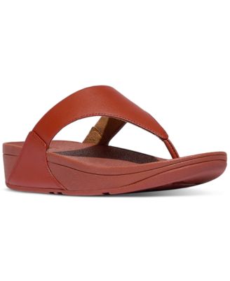 FitFlop - Lulu Leather Toepost Flip-Flop Sandals