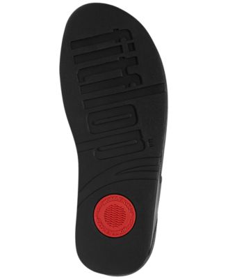 Women's Lulu Glitz-Bow Leather Toe-Post Sandals