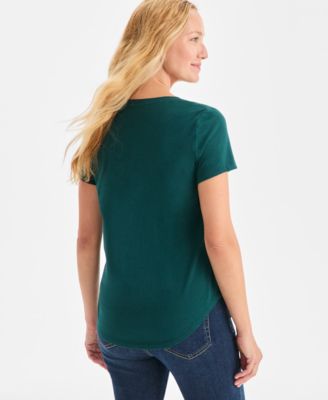 Women's Holiday Graphic T-Shirt, Macy's Exclusive