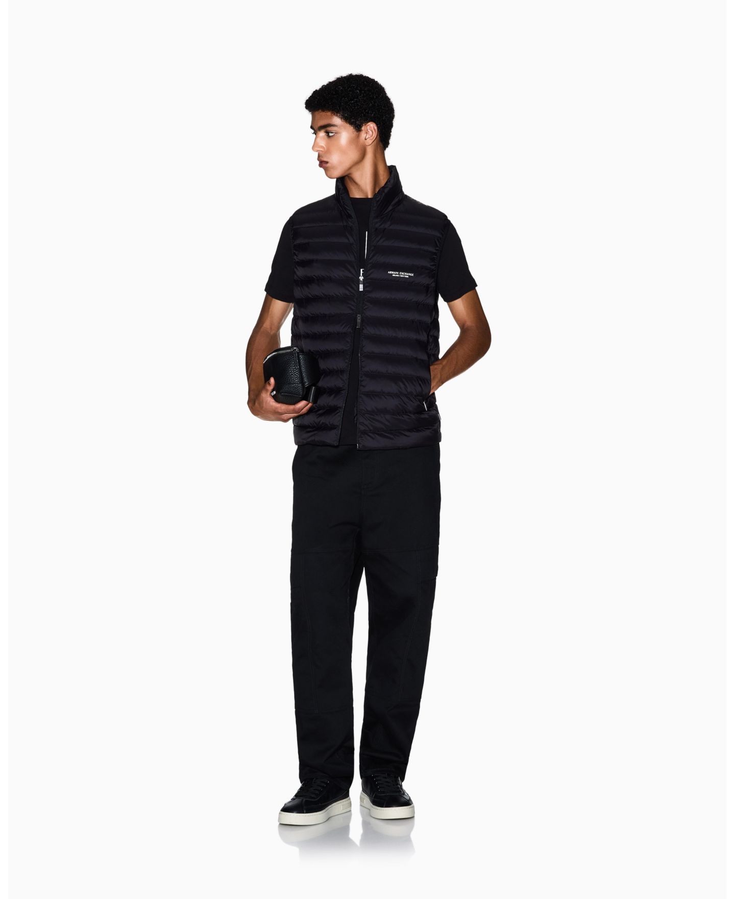 Мужской жилет A|X Armani Exchange Milan NY Down Packable Vest — фото 2