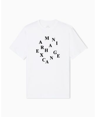 Men's Circle Lettering Graphic T-Shirt
