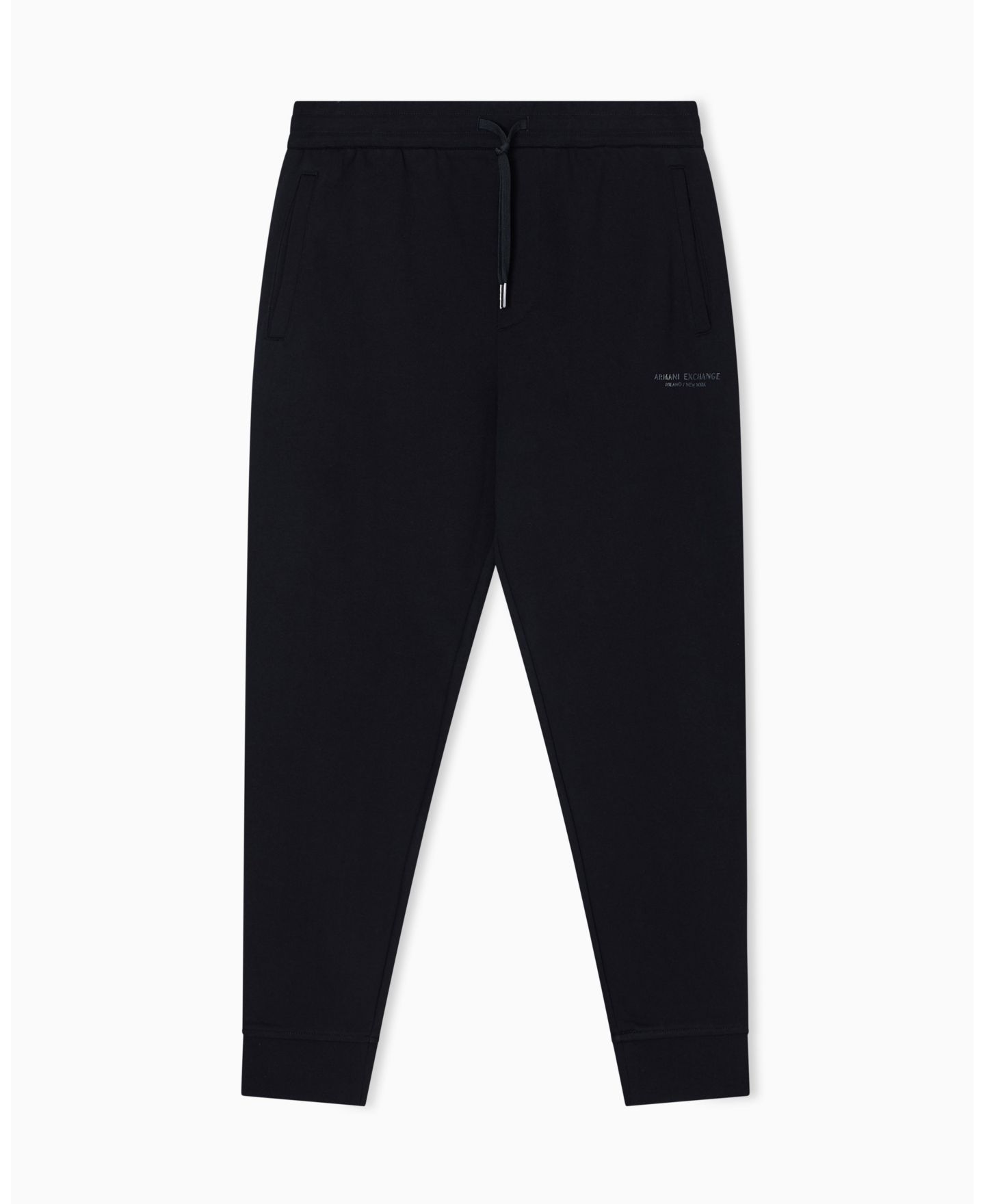 Мужские брюки A|X Armani Exchange Milan NY Fleece, цвет: Чёрный — фото 5