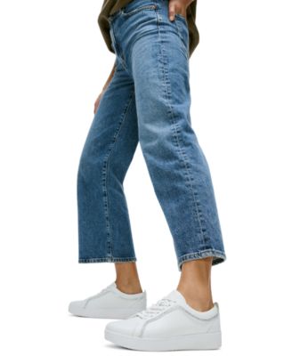 Women's Rally Crystal-Trim Leather Sneakers