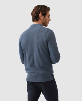 Men's The Gunn Long Sleeve Slim Fit Polo Shirt