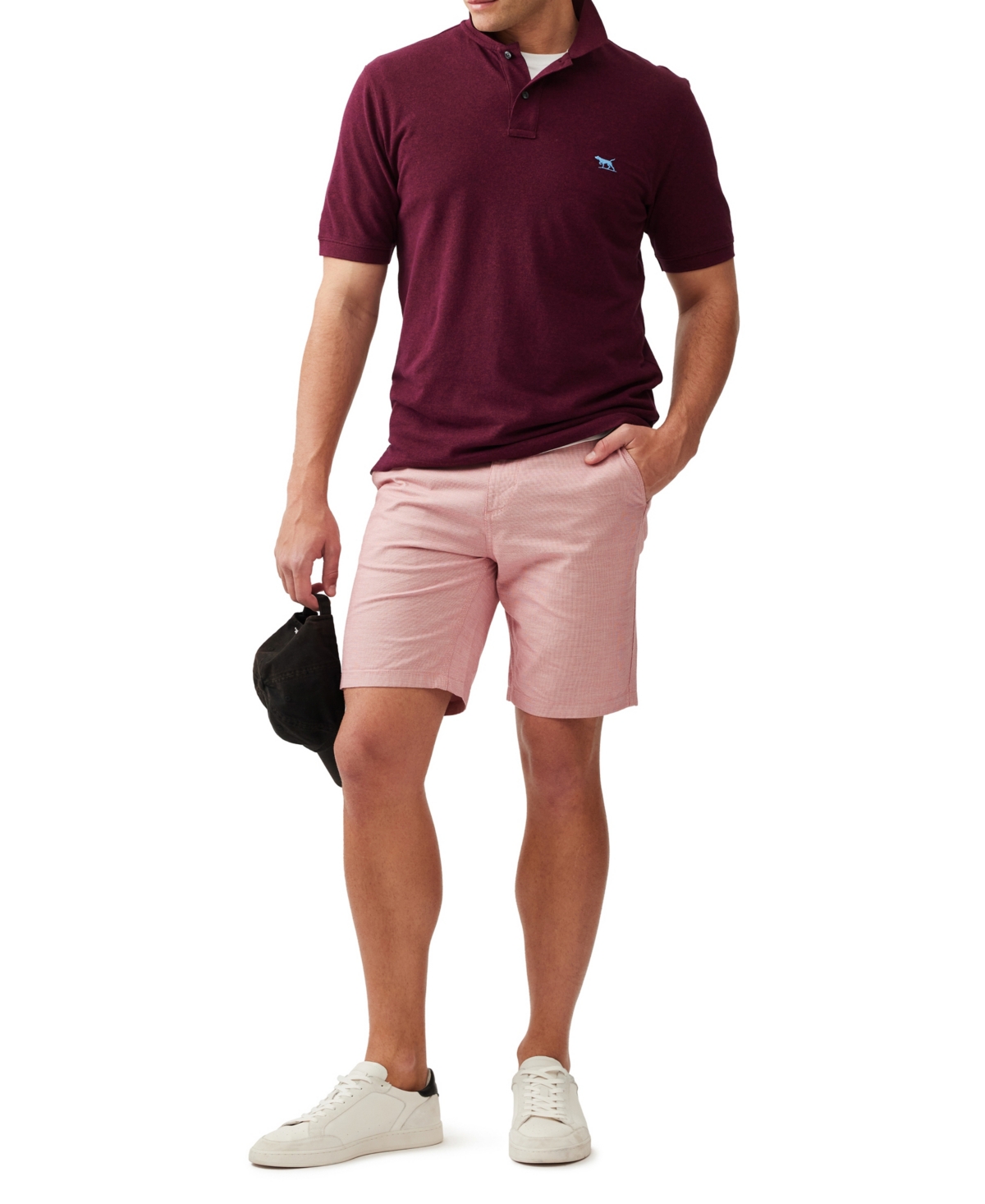 Rodd & Gunn Millwater Stretch Twill Shorts In Pink