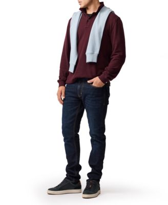 Men's The Gunn Long Sleeve Slim Fit Polo Shirt