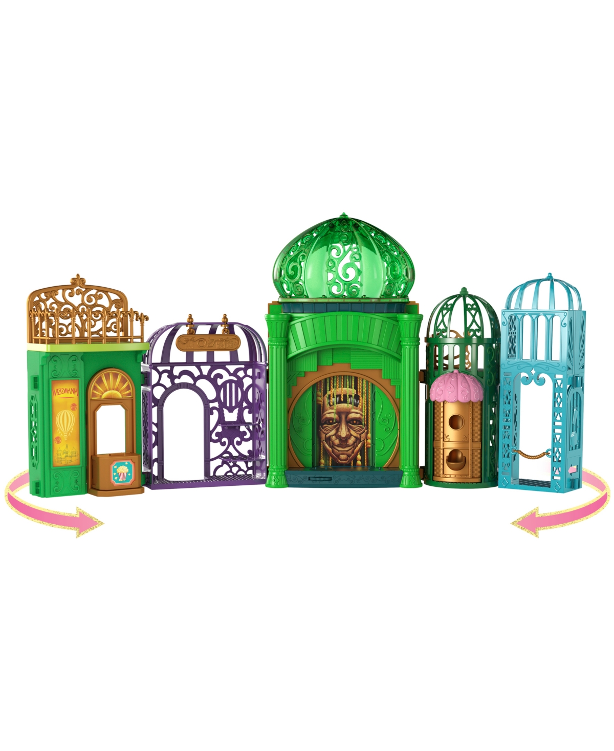 Wicked Universal Pictures  Emerald City Small Doll Playset In Multi