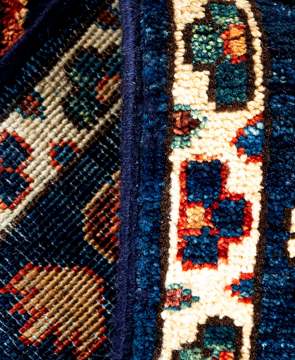 Adorn Hand Woven Rugs Serapi M1982 2'7"x11'8" Runner Area Rug In Multi