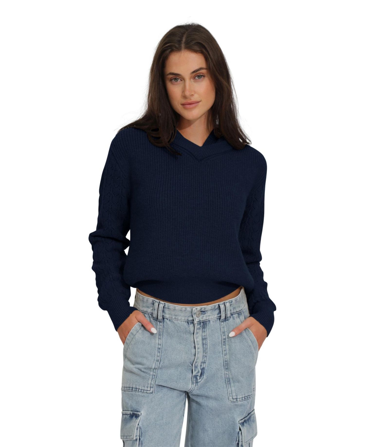 On the Run Knitted Hoodie