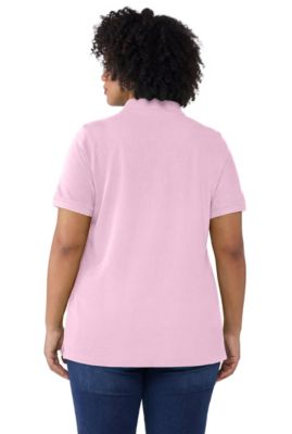Women's Plus Size Perfect Short-Sleeve Polo Shirt