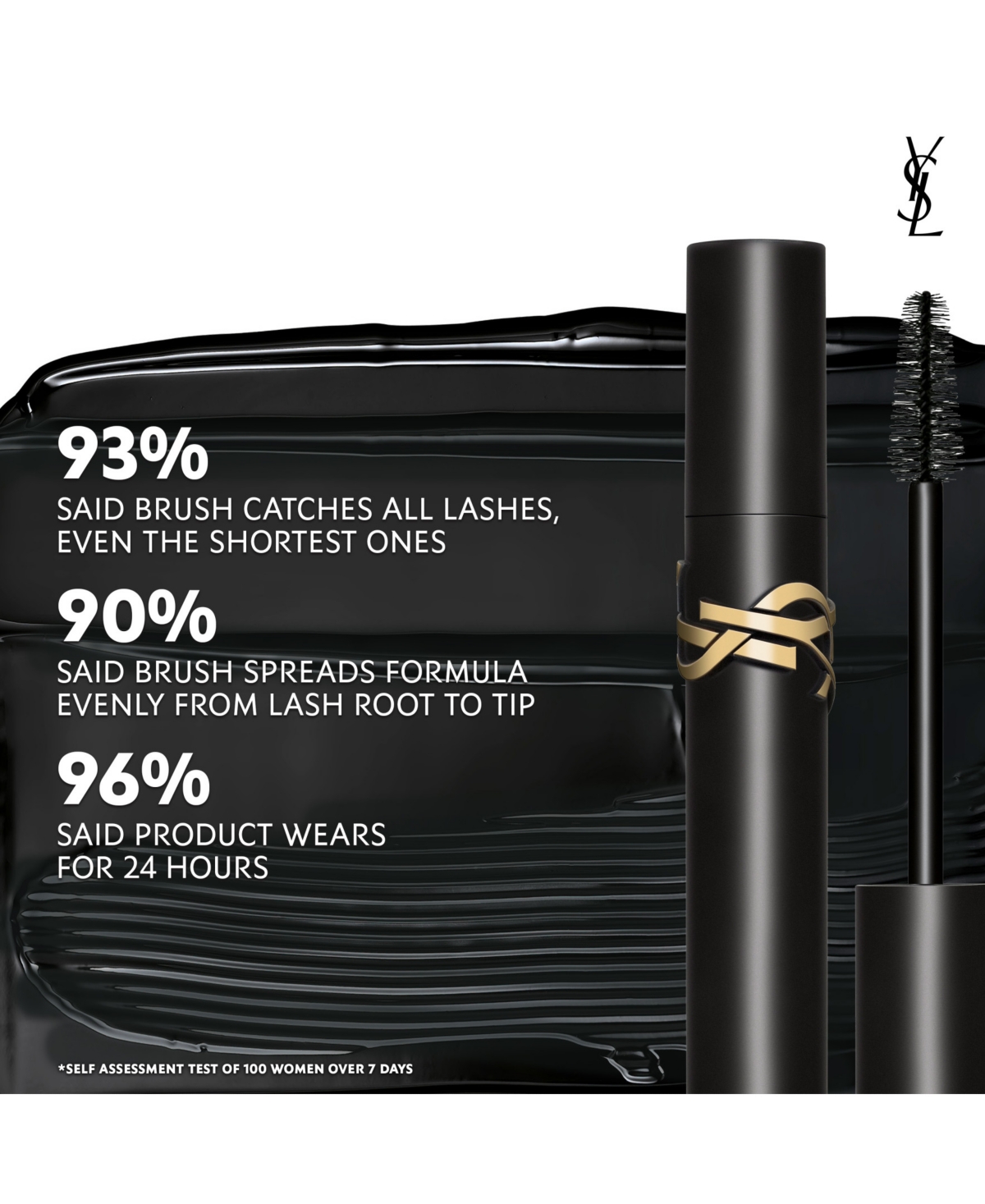 Saint Laurent Lash Clash Extreme Volume Mascara Duo In Black