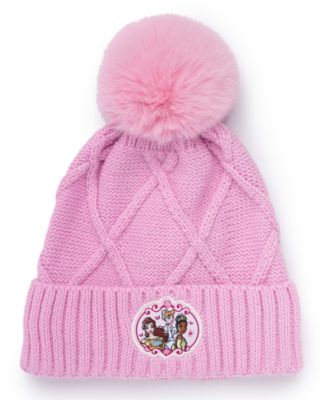 Princess Big Girls' Beanie and Gloves, 2-Piece Set