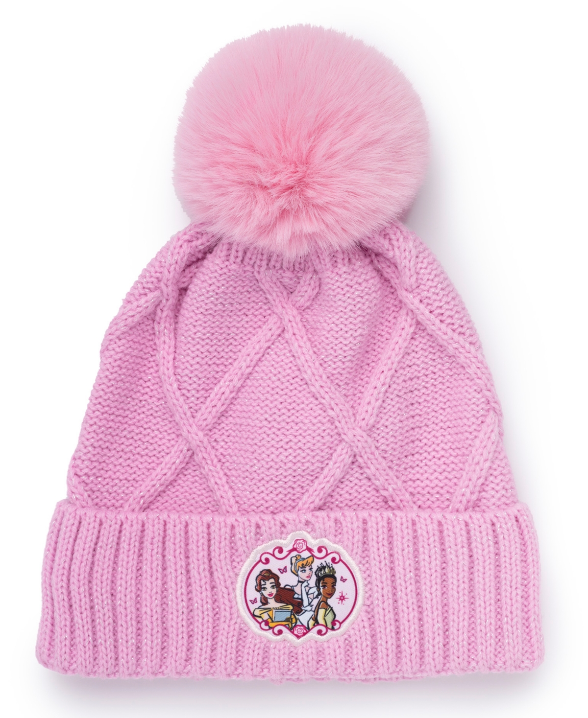 Princess Big Girls 2-Piece Princess Beanie and Gloves Set