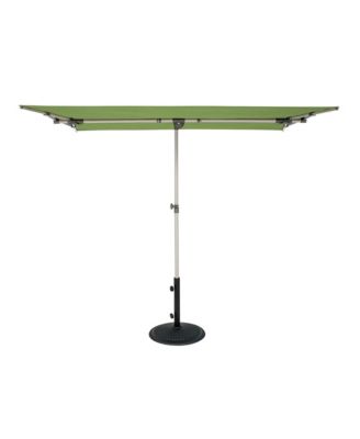 4.95FT x 6.93FT Rectangle Balcony Outdoor Umbrella