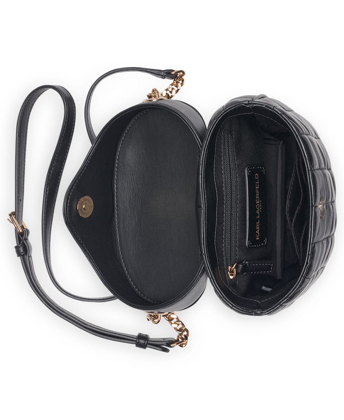 Karl Lagerfeld Simone Leather Crossbody Bag In Multi