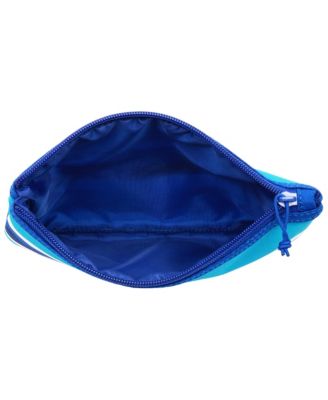 Water-Repellent Tote with Pouch – Ocean Stripe Print