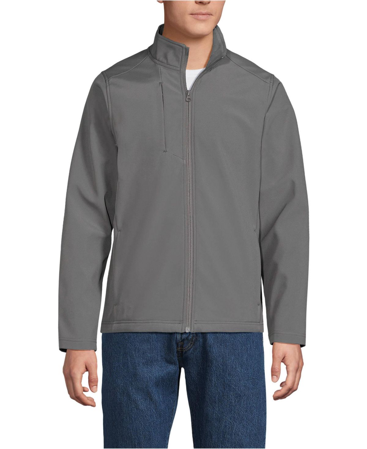 Мужская куртка из мягкой ткани-ракушки