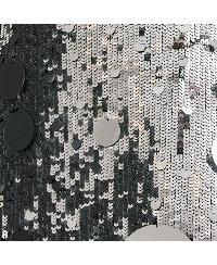 Women's Sequin Disc Hem Sleeveless Mini Dress