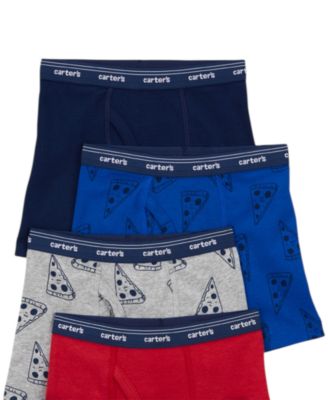 Toddler Boys' Printed Boxer Briefs, 5-Pack Set