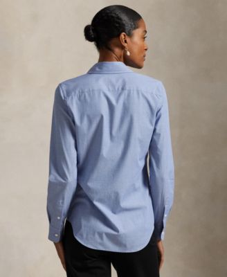 Women's Stretch Slim Fit Cotton Shirt