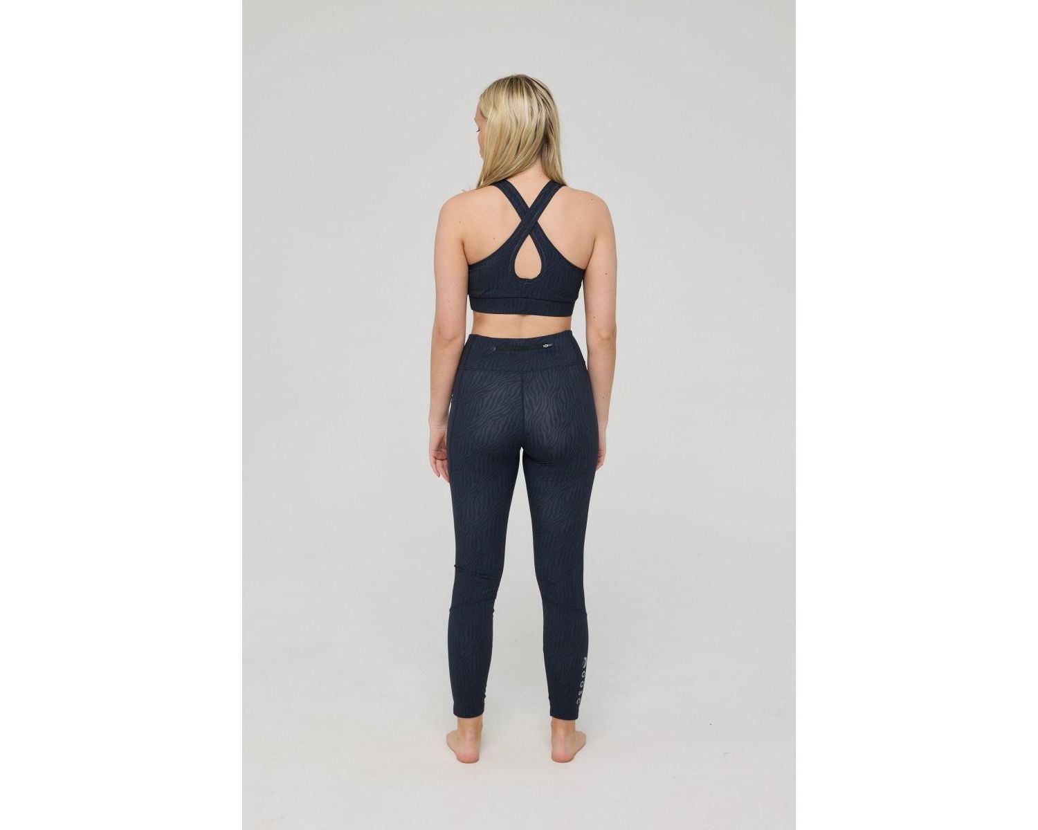 Women's Infinite High Waisted Leggings - Black Tiger