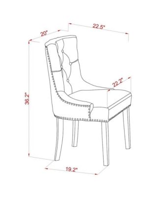 Dining Room Set, SHFR5-BLK-02