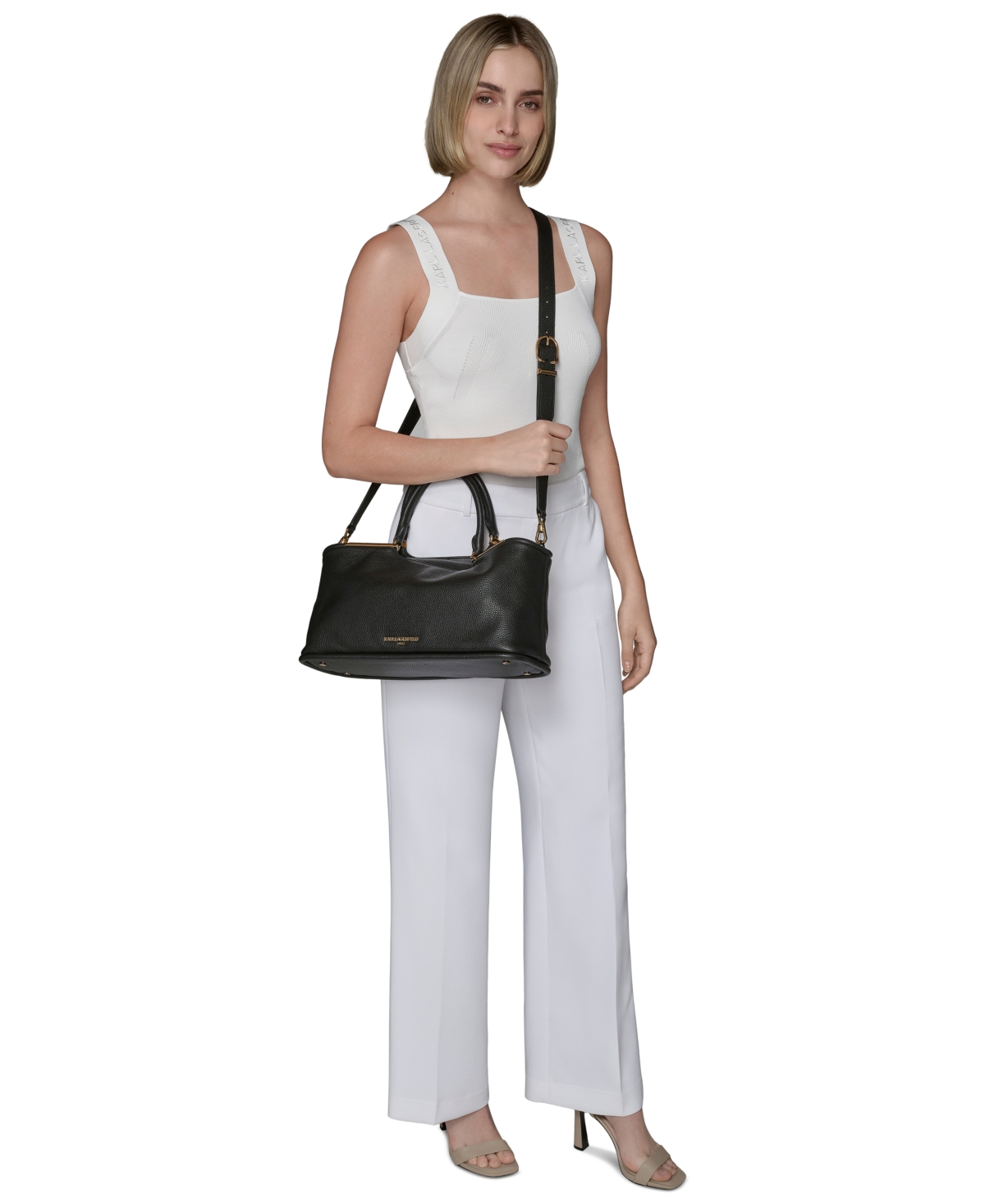 Karl Lagerfeld Women's Valerie Large Satchel Bag In Multi