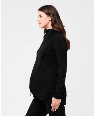 Maternity Cowl Neck Nursing Knit