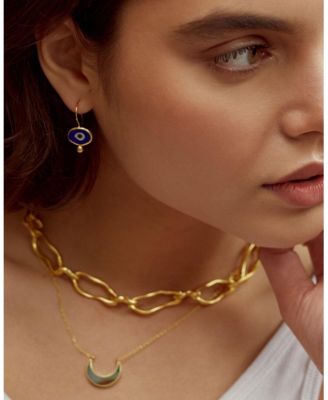 Alara Evil Eye Drop Earrings