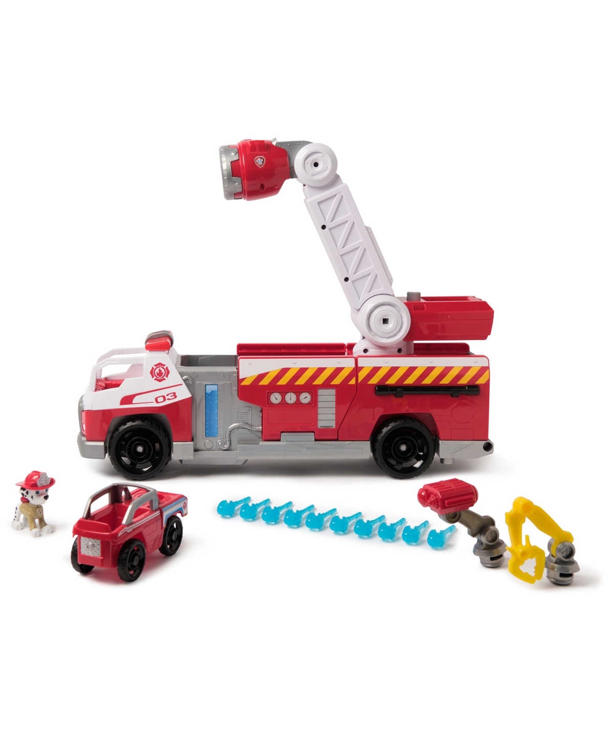 Paw Patrol Fire Rescue Rapid Reload Fire Truck In Multi