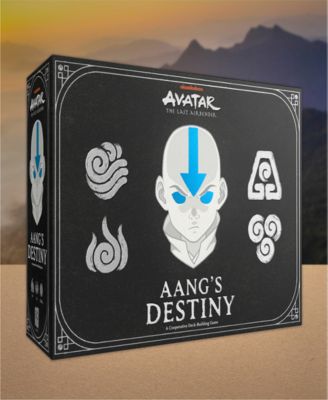 Avatar The Last Airbender Aang's Destiny A Cooperative Deck Building Game