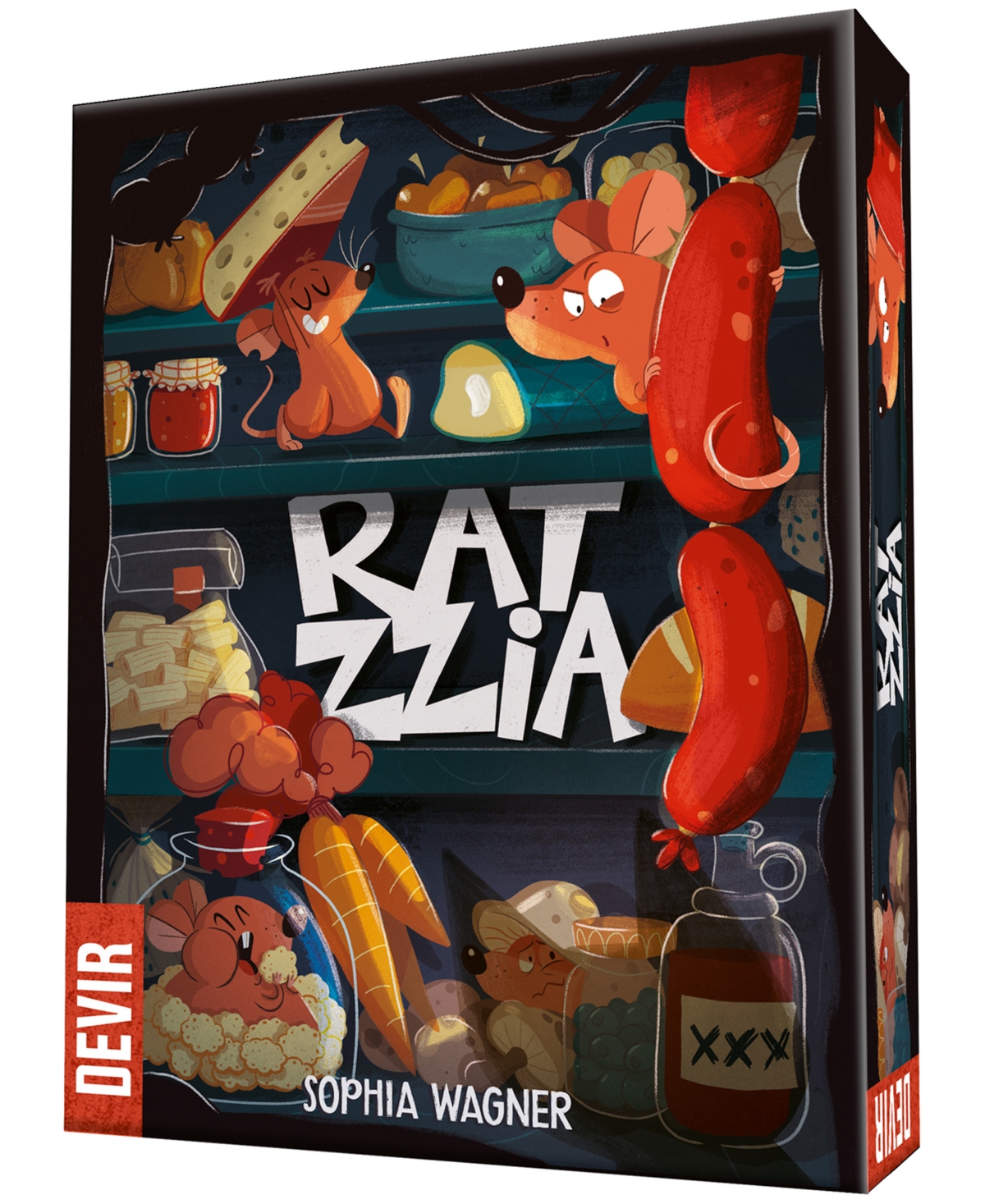 Devir Ratzzia Family Board Game In Multi
