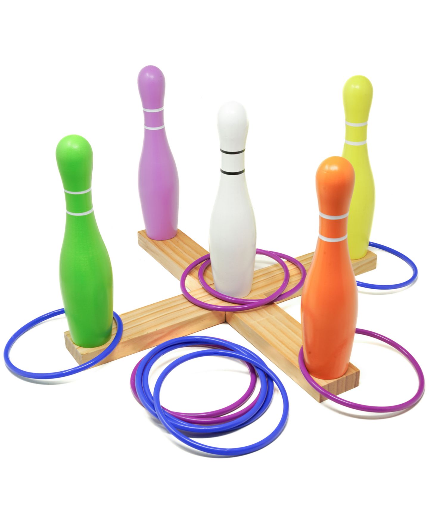 Детские игрушки AreYouGame.com Lawn Bowling Ring Toss Outdoor Game Set — фото 1
