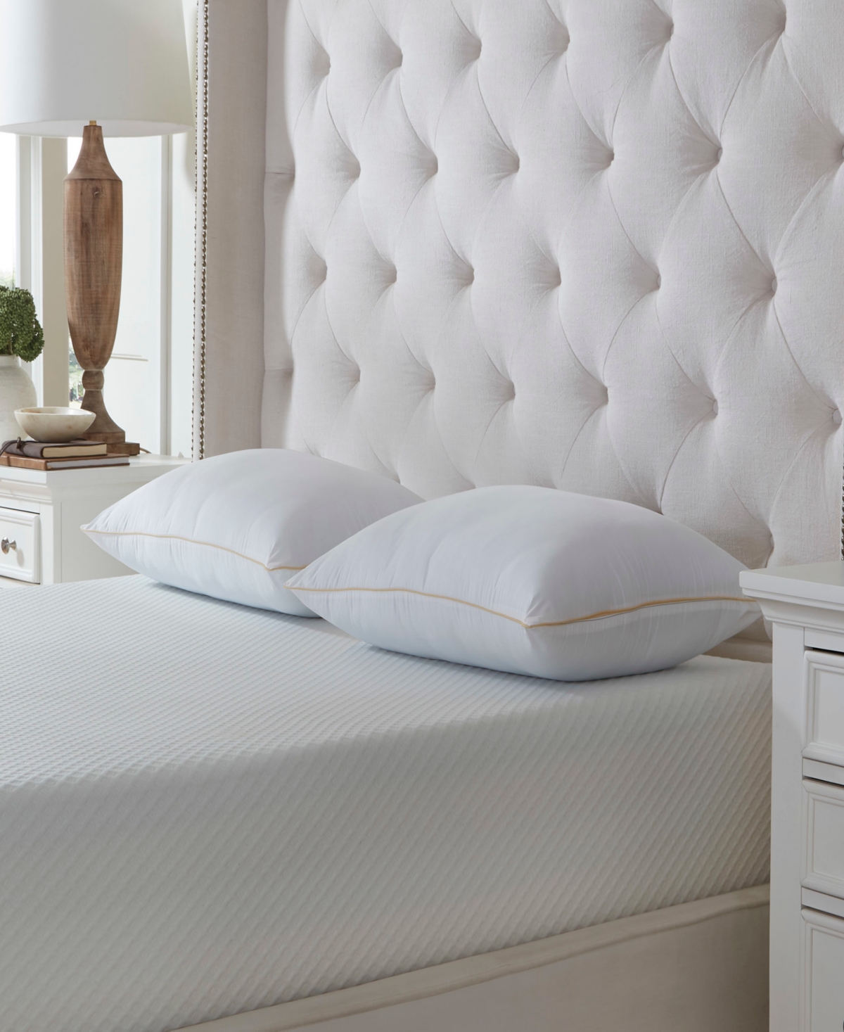 La-z-Boy Firm Density Fiber 2-Pack Pillow, Standard/Queen