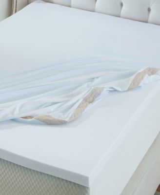 Hybrid Bliss 2" Memory Foam Mattress Topper, Twin XL