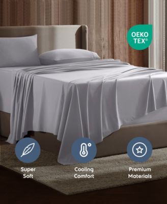 Premier Collection Deep Pocket 4 Piece Sheet Set, Full XL