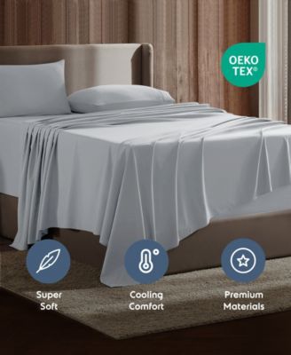 Premier Collection Deep Pocket 4 Piece Sheet Set, Full