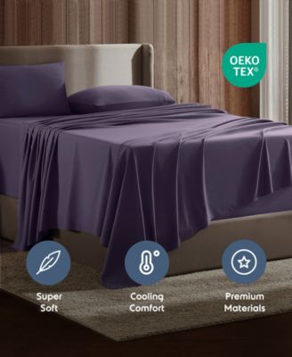 Premier Collection Deep Pocket 4 Piece Sheet Set, Full