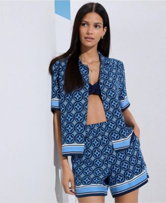 Women's Rayon High Rise 5" Pull On Shorts - Set Bottom