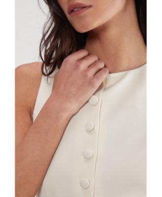 Women's Essentials Sleeveless Tailored Jumpsuit